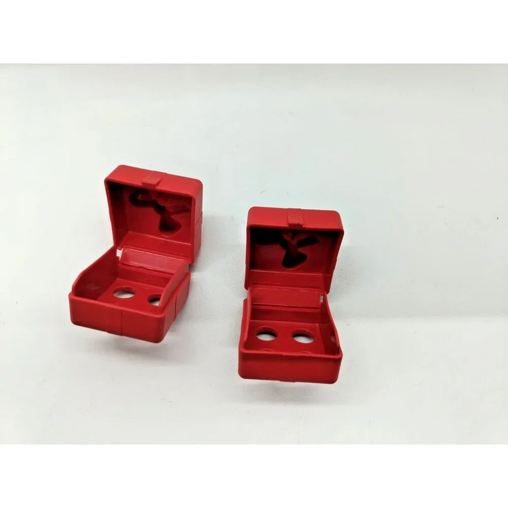 LEGO - Duplo Utensil Opening Present Box - Red LOT of 2 Gift